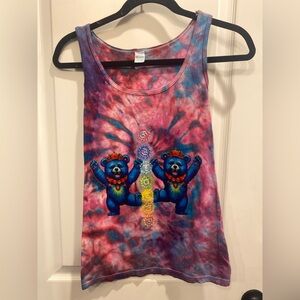 Handmade Tie Dye cotton T Shirt Collab: Seathespirit & Cunning Savage Creations